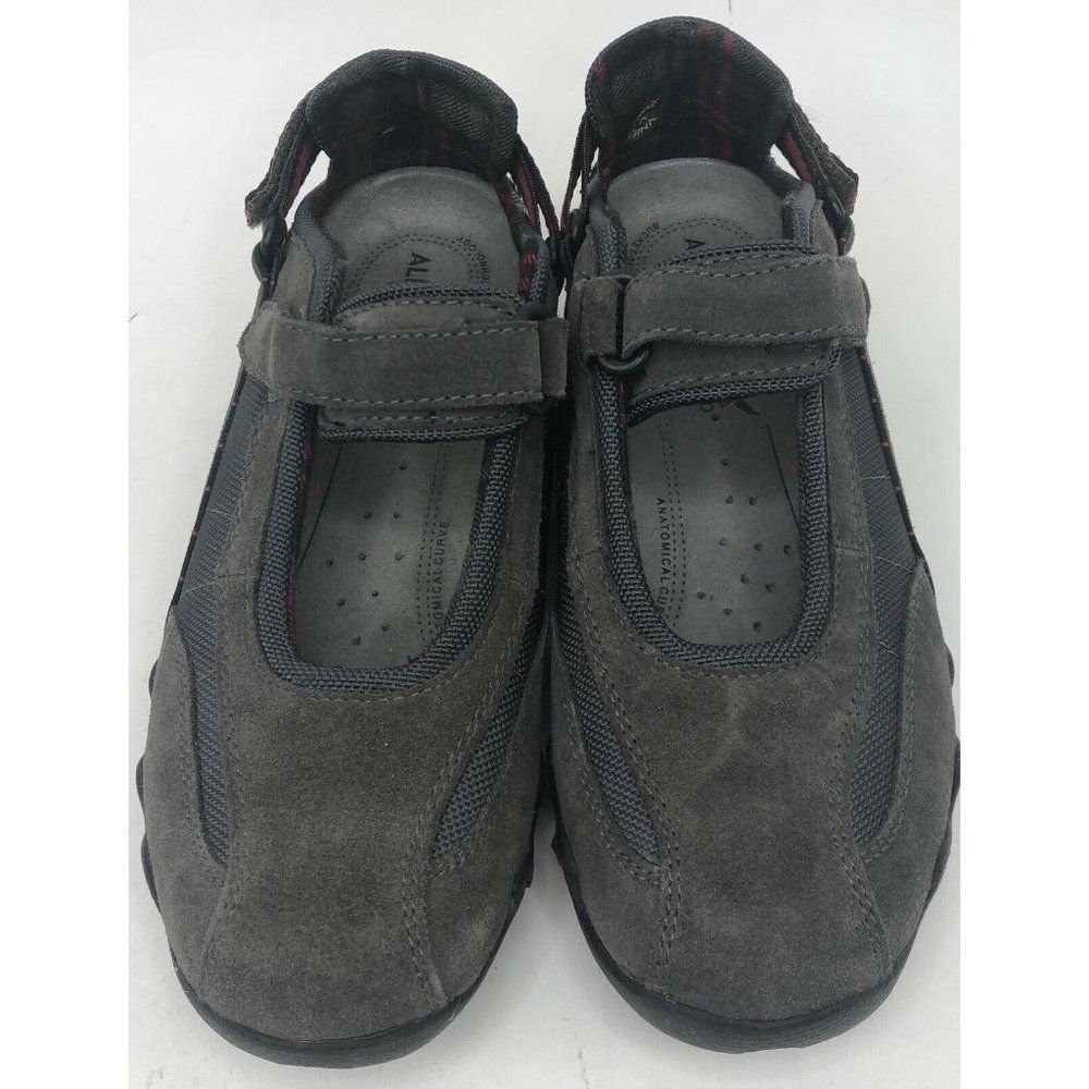 NEW Allrounder By Mephisto Women's Walking Shoes Brown Hook Loop Size 7.5